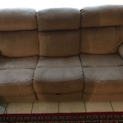 Full Sofa n reclining loveseat