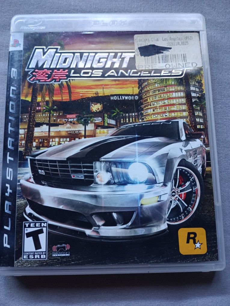 Midnight Club Los Angeles Ps3