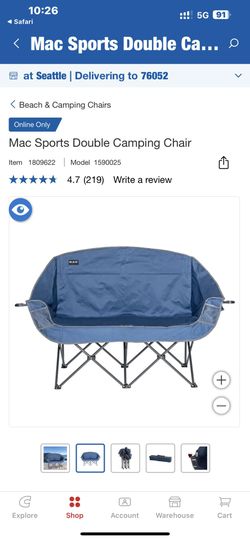 Double Camping Chair