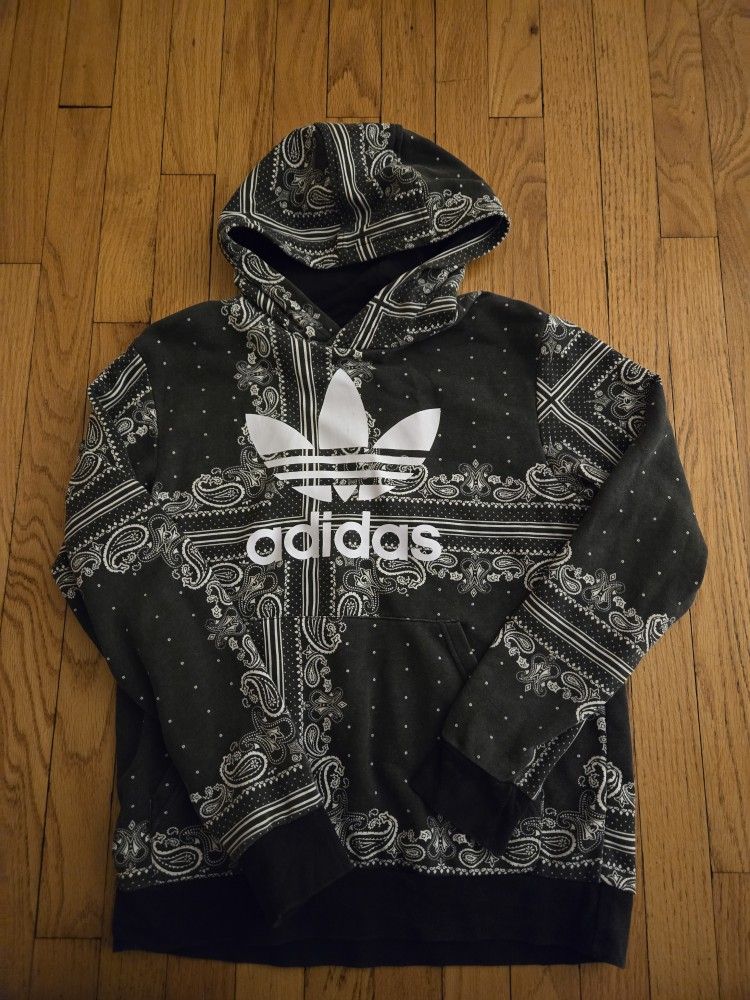 Kids Adidas Bandana Hoodie Size XL