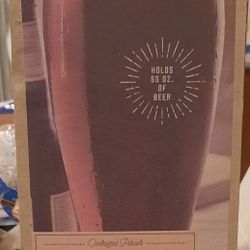 LARGE beer glass - $12