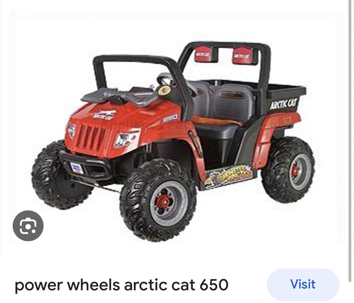Power wheels 2025 arctic cat 650