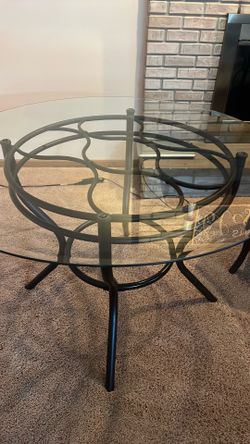 Glass Table and free chair