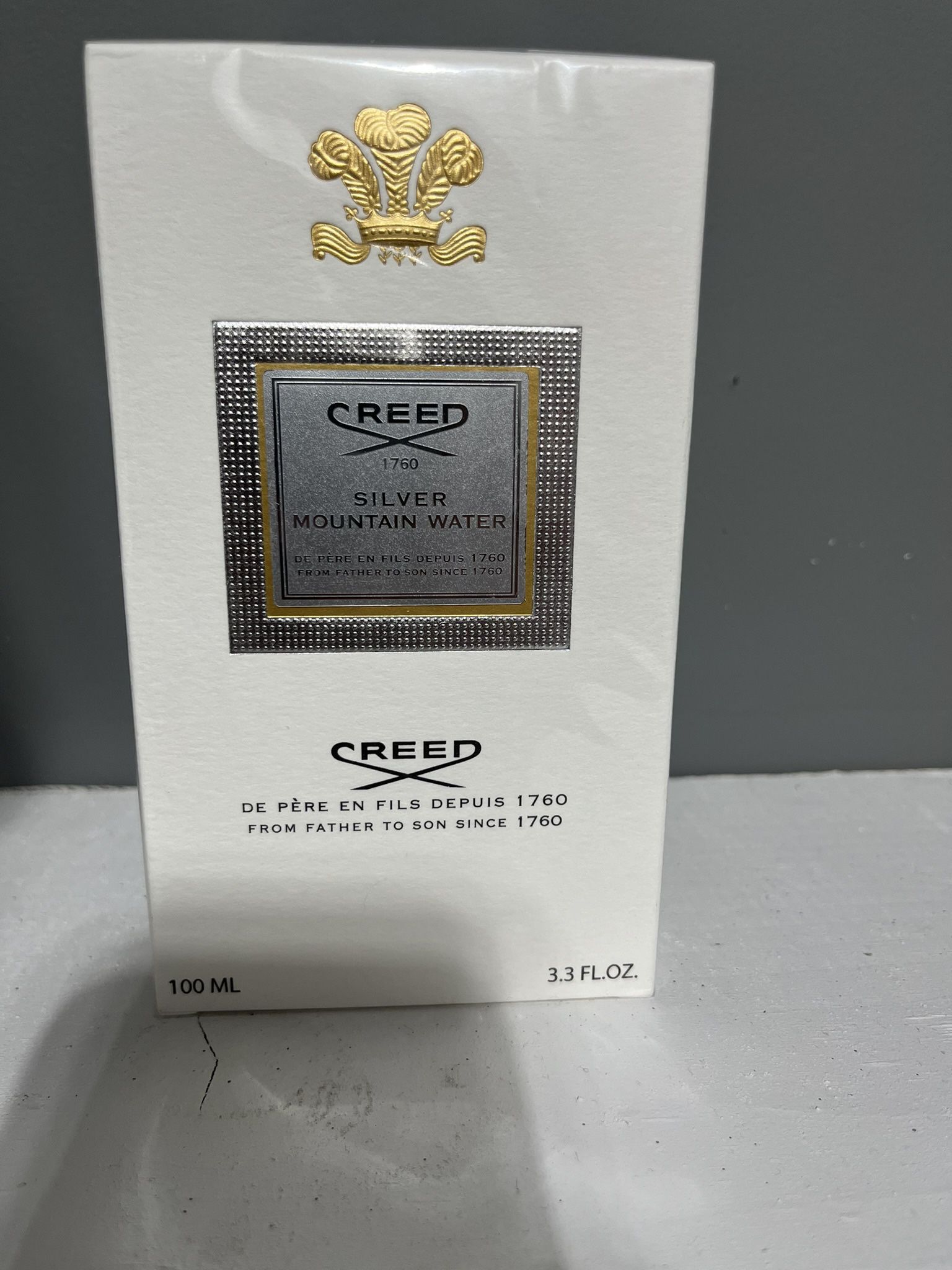 creed silver mountain water cologne 