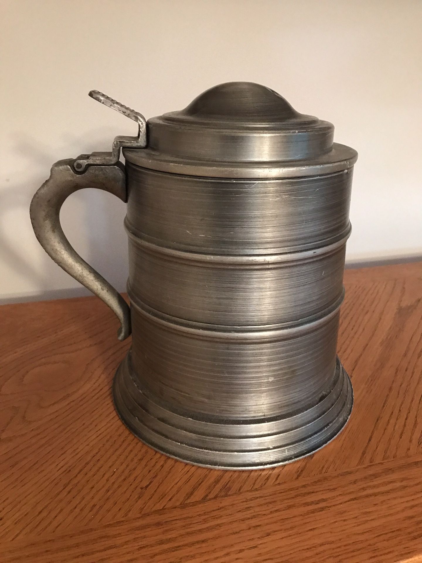 Vintage Pewter Ice Bucket. 1950’s-60’s