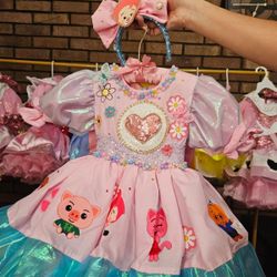 Plim Plim Dress 1t-2t  