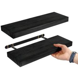 SORBUS FLOATING SHELVES 16"x5.5  SET Of 2 