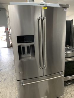 Kitchen aid French door in stainless steel