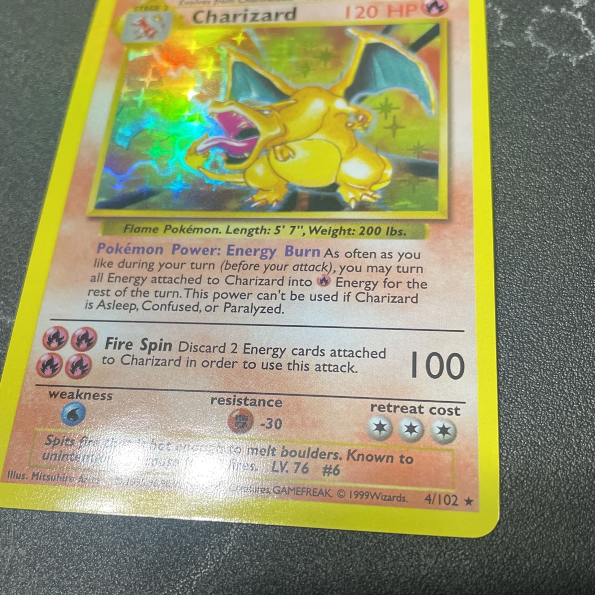 Charizard Copy Card