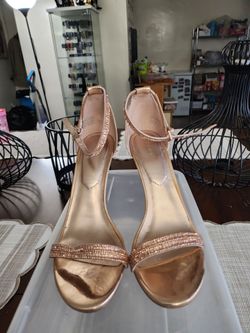 Rose Gold Women heels(Moving Sale)