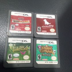 Nintendo Ds DS Games #4 Games 30$ Cash