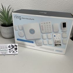 New Sealed Ring Alarm Security System Kit 14 Piece 