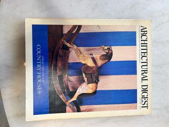 Architectural Digest June 1986 Collector's Edition