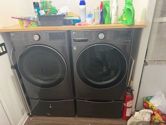 LG washer and dryer