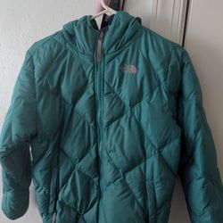Girls Reversible North Face Jacket Size 10