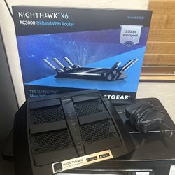Nighthawk X6 wifi Router