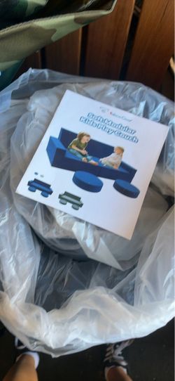Soft Modular Kids Play Couch