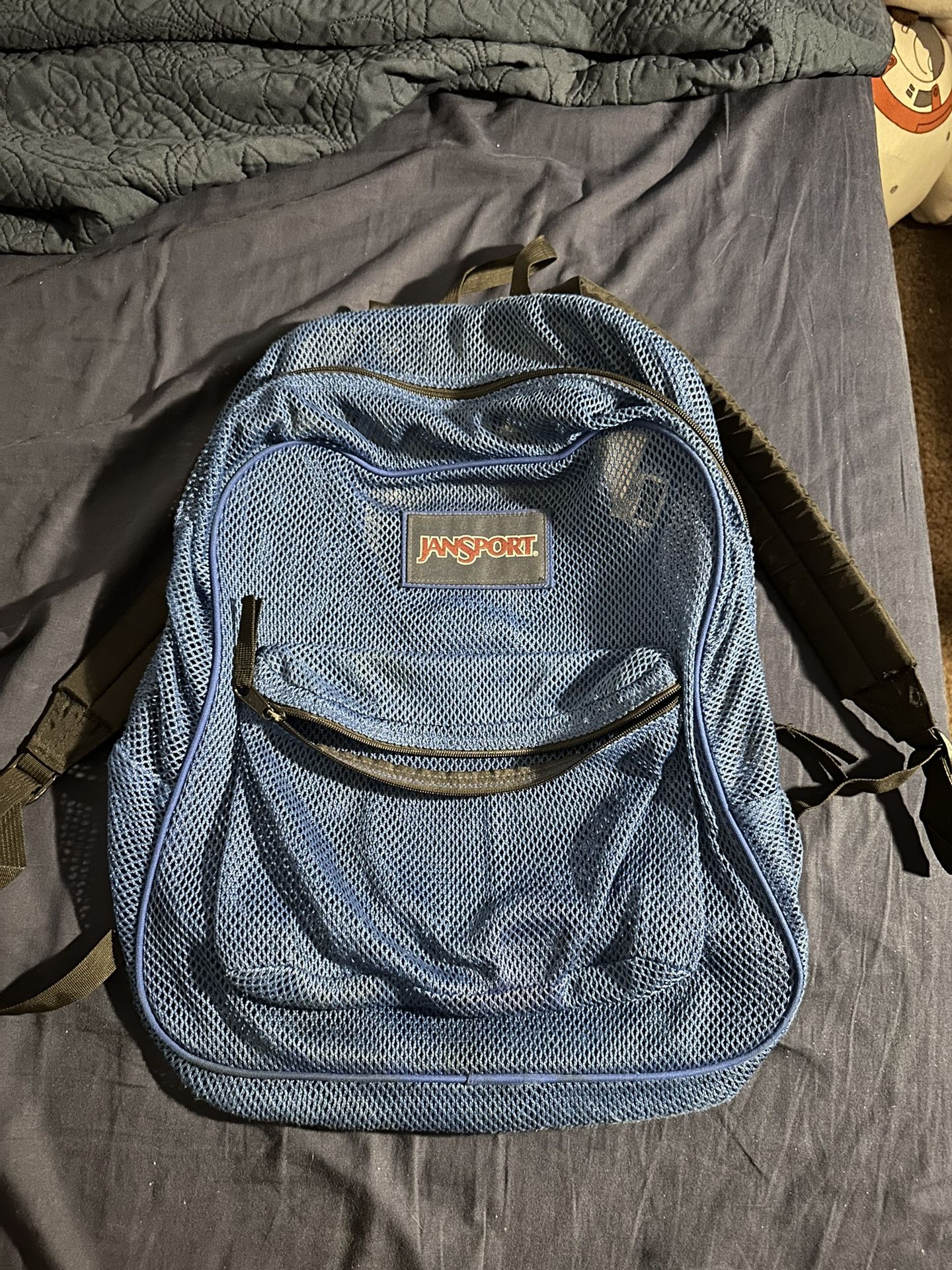 jansport mesh clear backpack