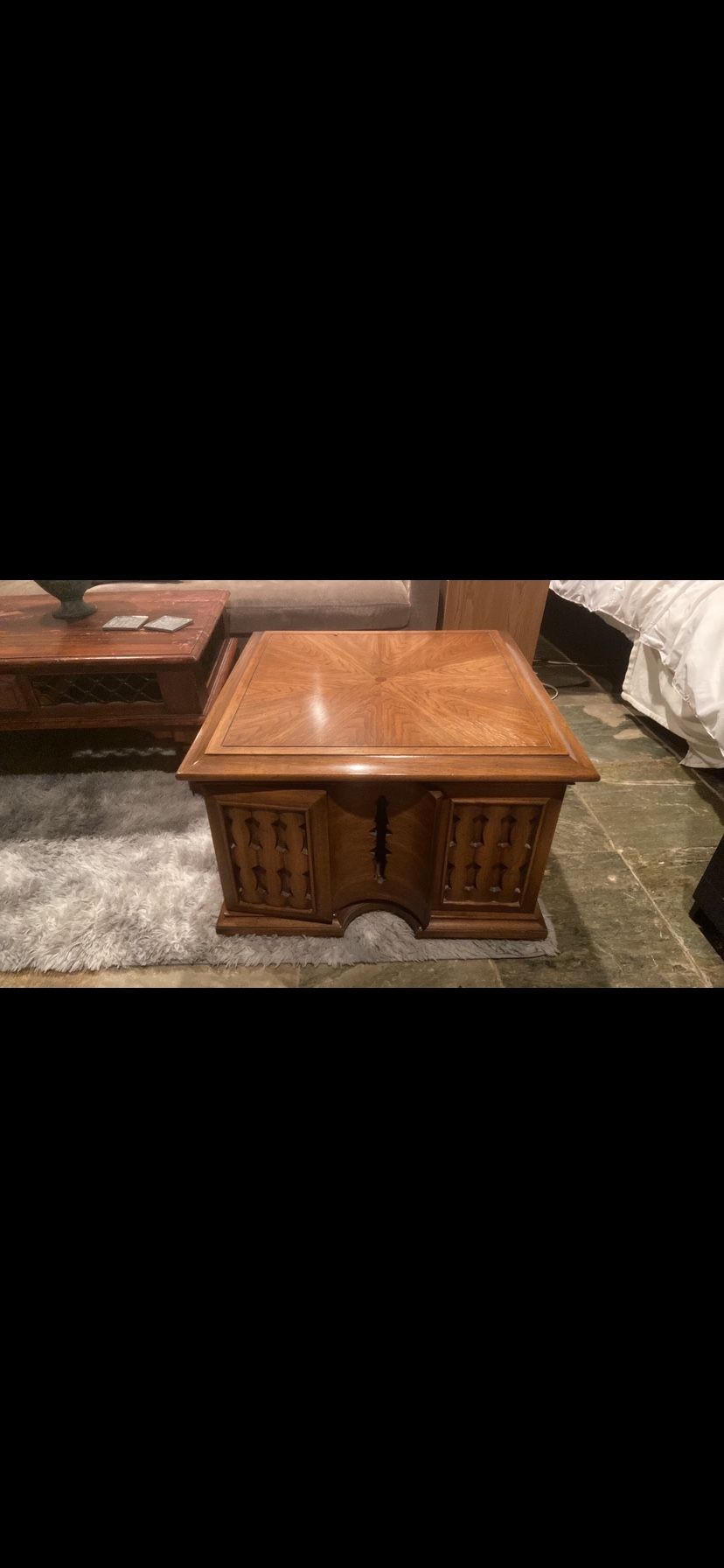 Antiques Side Table