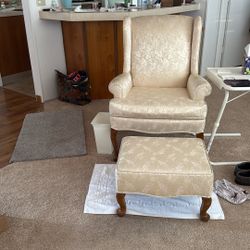 Chair And Ottoman 