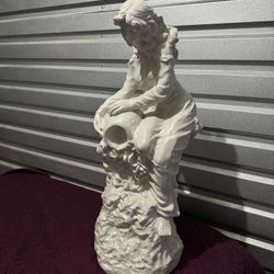 Beautiful Ceramic Statue - 38” H.   - Only $65