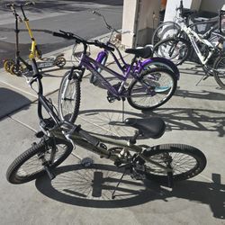 2 Bikes $75 - Mongoose BMX, Girls Mountain Bike - $75 FOR BOTH