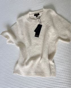 Truth Alpaca Blend Short Sleeve Sweater