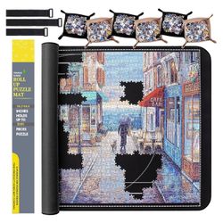 Jigsaw Puzzle Mat 49x36” Roll-Up (3000 Pieces)