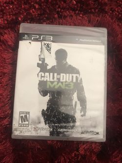 PS3 game call of duty mw3 $18
