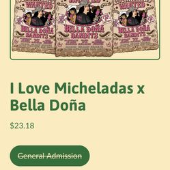 I Love Micheladas x La Doña (Feb 6, 2026)