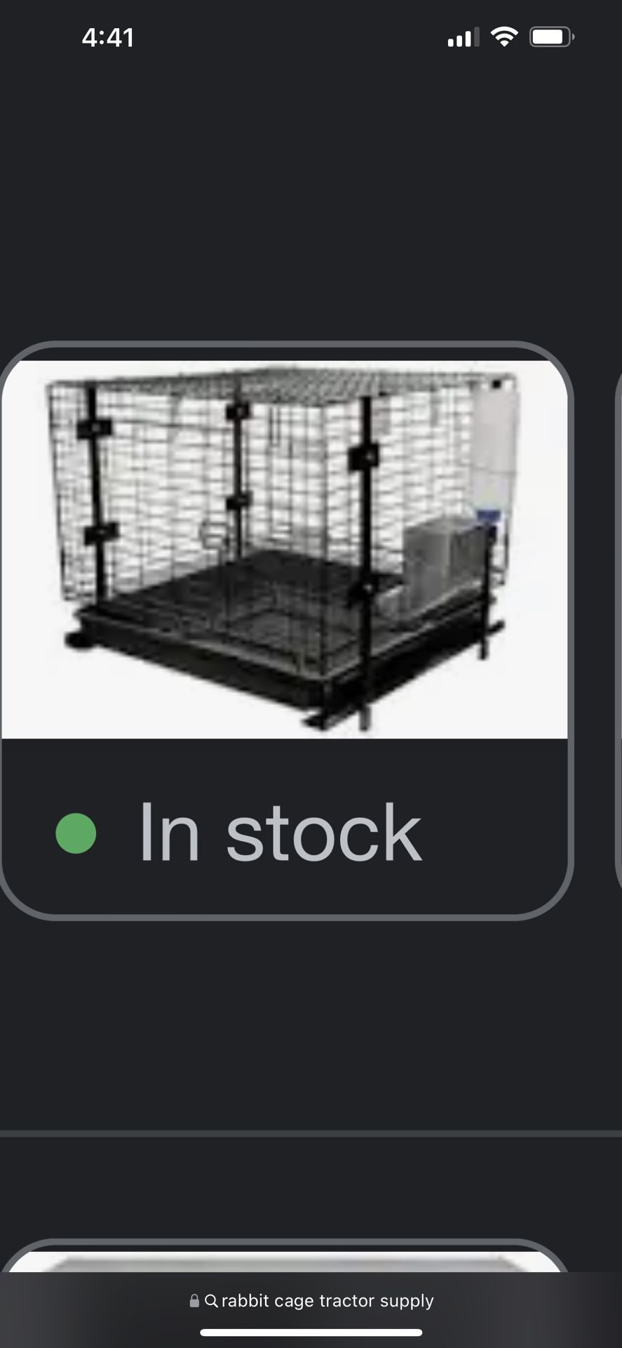 Rabbit cage