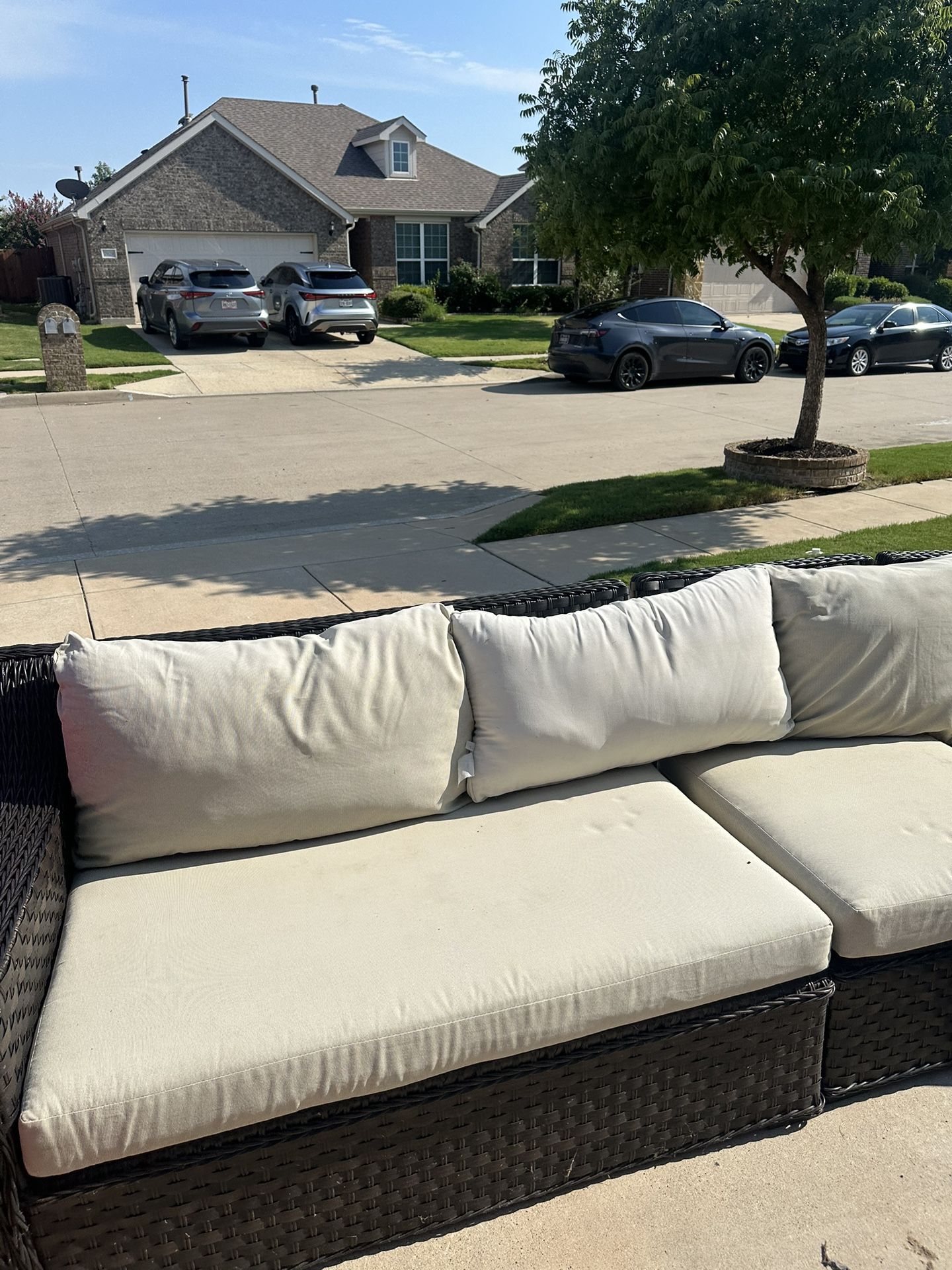 Large Outdoor Patio Sectional