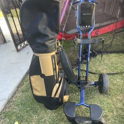Golf cart and Golf Bag for sale