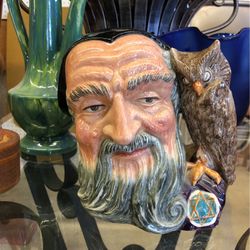 Porcelain Merlin Wizard