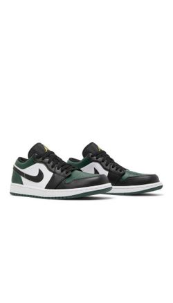 Air Jordan 1 Low Green Toe 