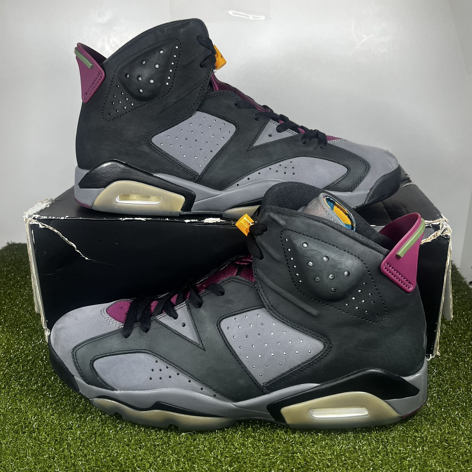 Nike Air Jordan 6 Retro "Bordeaux" 2021 CT8529-063 Mens Sneakers Size 12