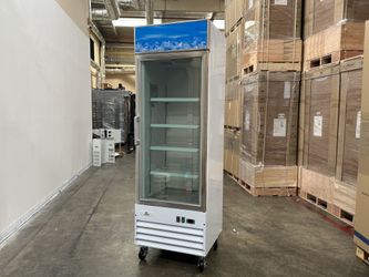 NSF One glass door freezer SS door D368BMF