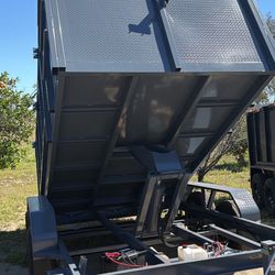 New Dump Trailer Sissor Lift ! 