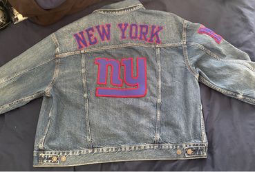 American eagle NFL New York giants Jean jacket