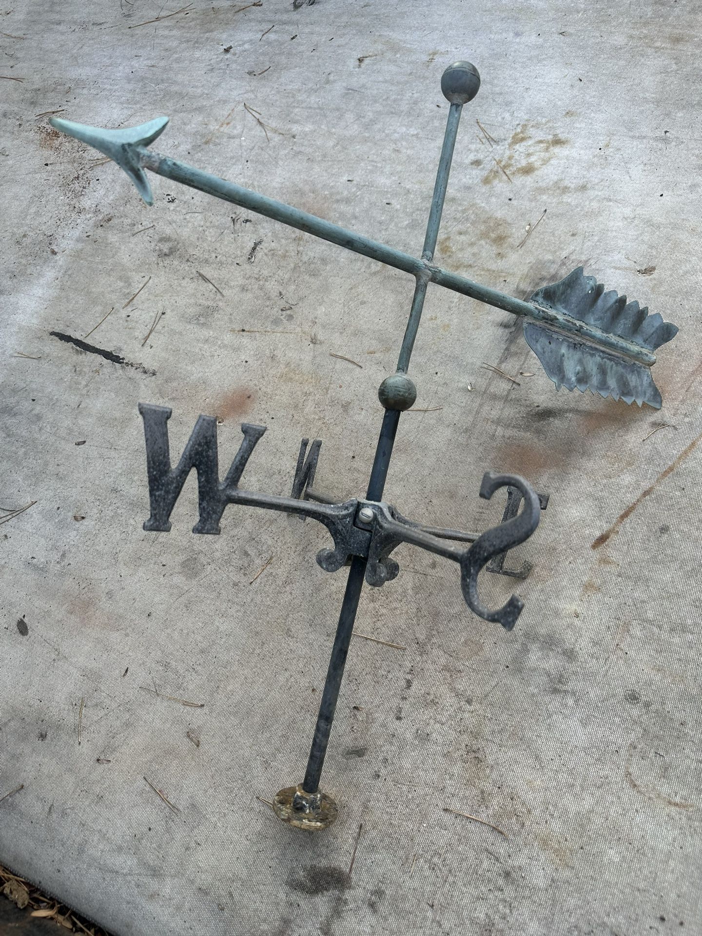 Vintage weathervane