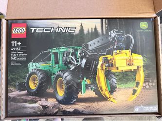 Lego technic John Deere skidder