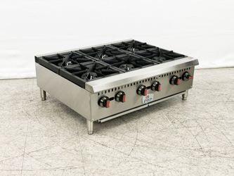 NSF 36ins Six burner hotplate CD-HP36-6
