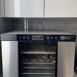 Magic Mill Food Dehydrator – 11 Trays, Stainless Steel, Excellent Condition