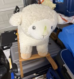 Rocking lamb toy