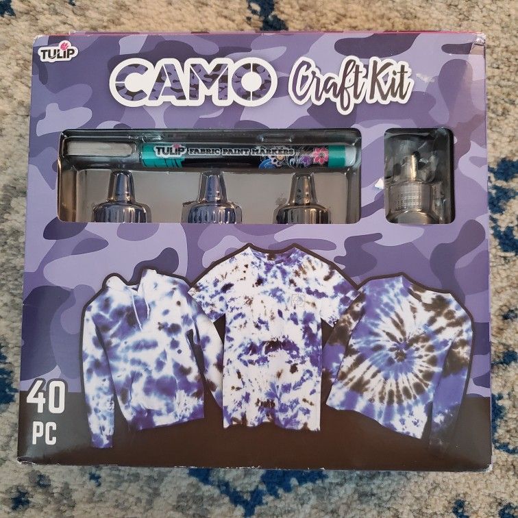 Craft Kit Tye Dye With Crystals