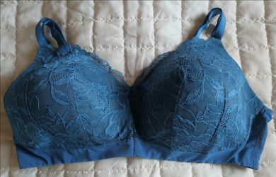 Torrid Curve blue bra 38DD