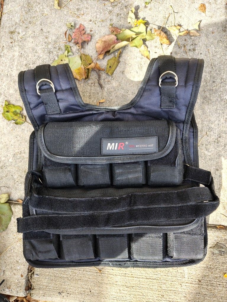 MIR Pro 50lb Weighted Vest