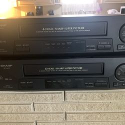TWO VCR ( Sharp)