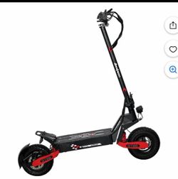 GT06 Electric Scooter Adults, 1200W 48V 13AH E Scooter Off Road Dual Brake System Folding Commuter, Double Shock Absorption, 20 Miles Range Battery & 