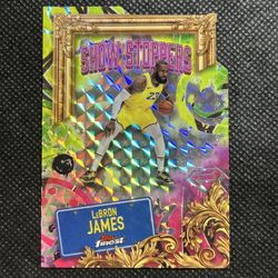 2024-25 Topps Finest XFractor Die-Cut Show Stoppers Lebron James #S-6 NBA Lakers🔥🔥🔥